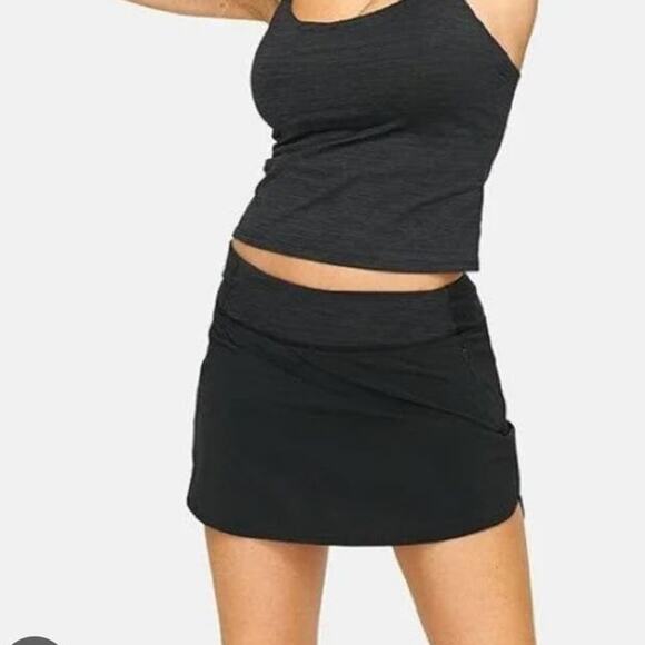 Outdoor Voices Hudson 4" Skort in Black Size XXS NWT - Picture 1 of 10